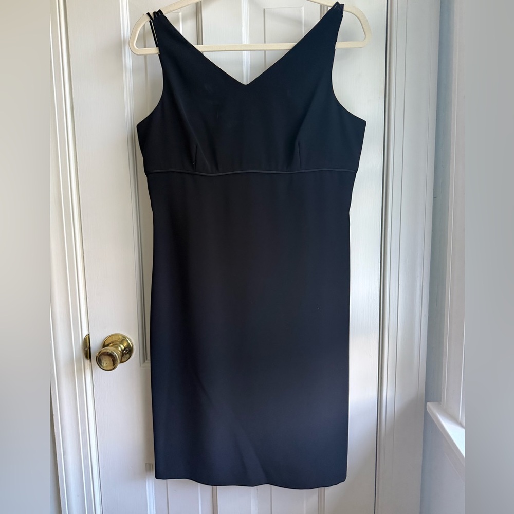 Petite Ann Taylor Classic Black Mini Dress